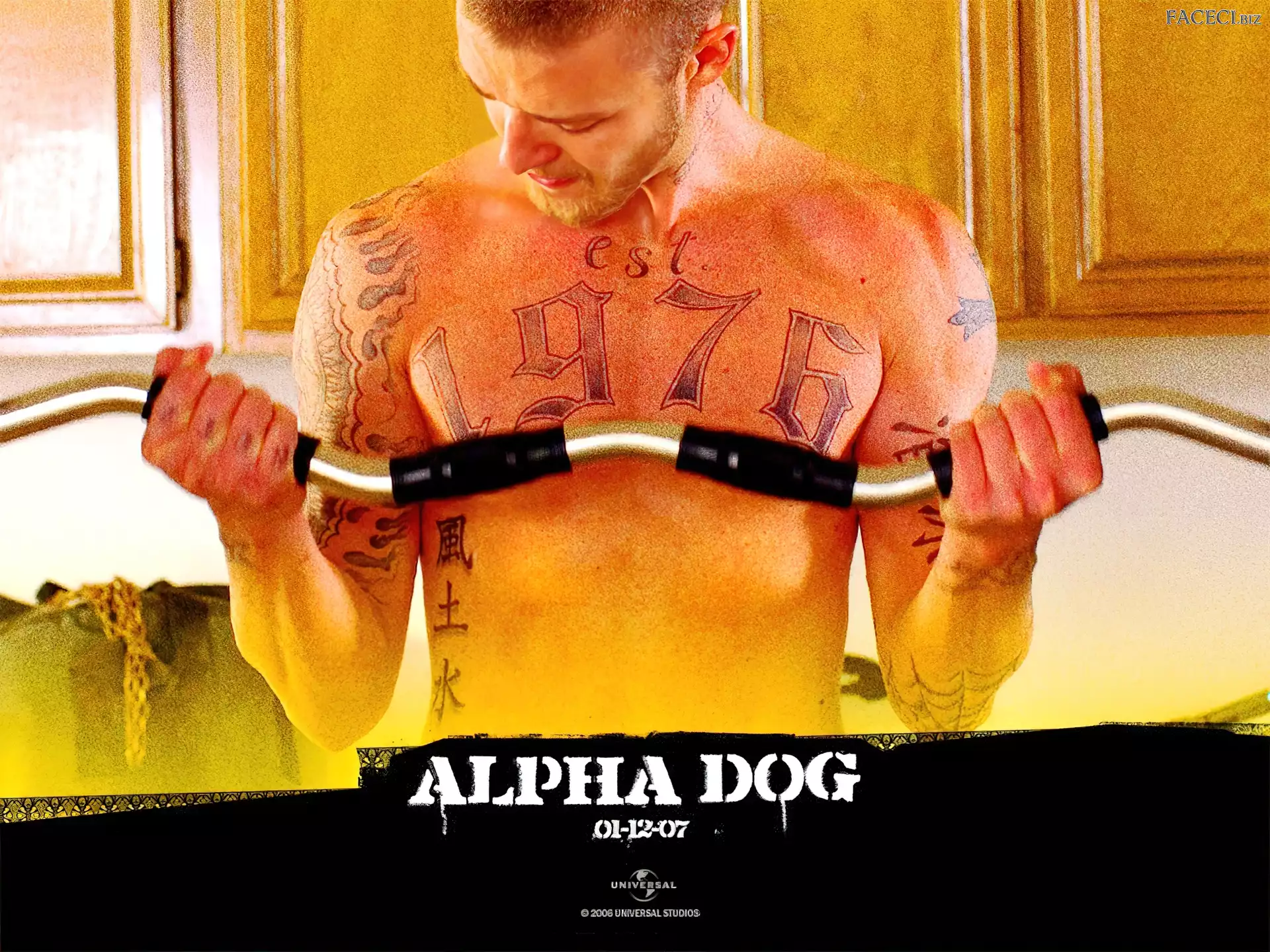 sztanga, Alpha Dog, Justin Timberlake